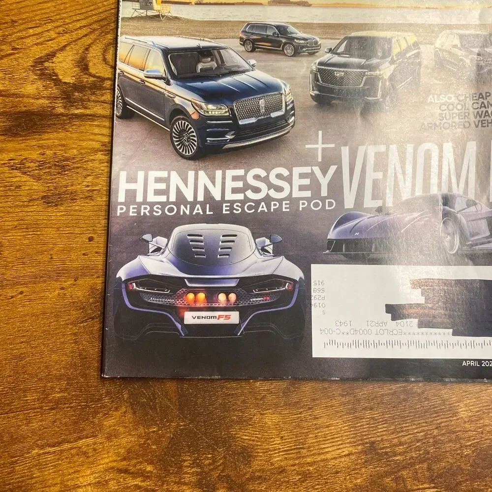 Motor Trend Magazine 2021 April